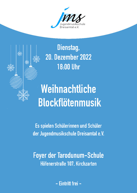 Weihnachtliche Blockfltenmusik